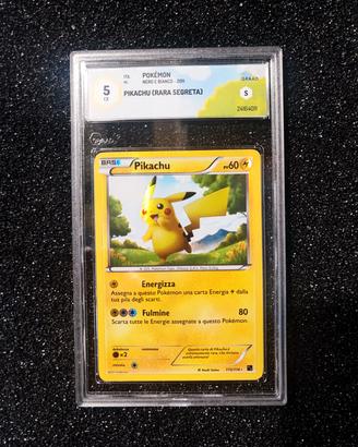 Carta Pokémon Pikachu 115/114 Secret Rare 2011
