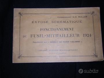 Libro sul fucile mitragliatore francese mod.1924