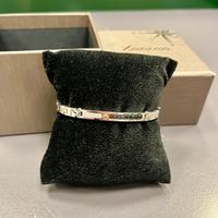 Bracciale uomo Zancan in acciano e pietre