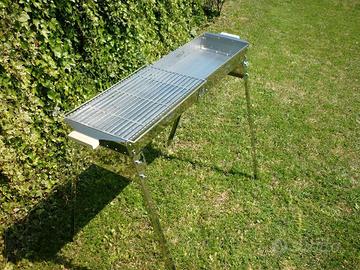 BARBECUE INOX - SM100 +1 GRIGLIE 250 - ilSimo