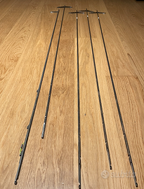 Aste 150cm per fucile sub Ø 6.5 mm - aletta doppia