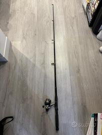 Canna da pesca con mulinello