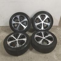 Cerchi e gomme Peugeot 3008 gt Line da 225/55/18