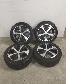 Cerchi e gomme Peugeot 3008 gt Line da 225/55/18