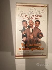 Vhs Tre Uomini e Una Gamba