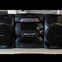 Impianto Stereo Panasonic Nero SC AK27 SC AK17