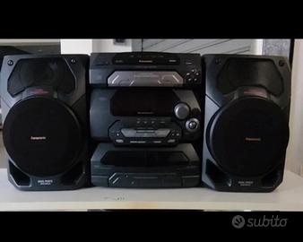 Impianto Stereo Panasonic Nero SC AK27 SC AK17
