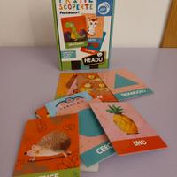 Carte tattili Prime Scoperte Montessori 