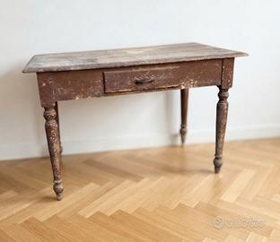 Tavolo antico modello fratino XIX sec