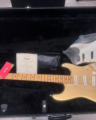 Fender stratocaster gold top