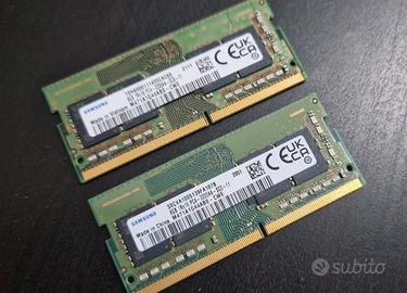 Kit RAM 16GB (2x8GB) Samsung DDR4 3200MHz laptop