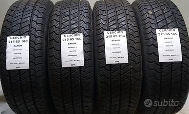 4 GOMME E CERCHI 215 65 16C BARUM A2049