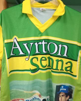 Maglia Senna Tg XL no disegni/scritte sulle manich