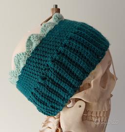 Paraorecchie in lana artigianale Marigurumi 