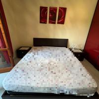 camera da letto completa.