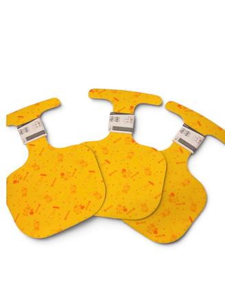 Palette da neve funny slide gialle 3 pezzi