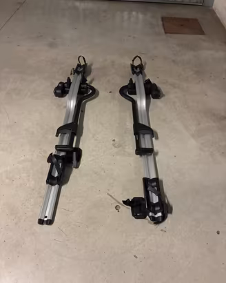 2x Thule ProRide portsbici tetto