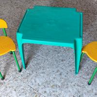 sedie gatto e tavolino