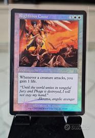 Magic MTG - Righteous Cause (Foil) - Onslaught 