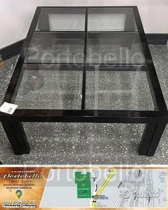 Codice: 1832 TAVOLINO RETTANGOLARE STRUTTURA NERO