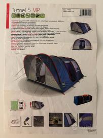Tenda TUNNEL VIP5 - BERTONI