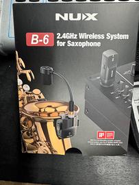 Microfono per sax NUX B-6