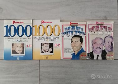 Collezione Vintage Libri 1000 Personaggi XX Secolo