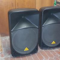 Coppia Casse Attive Behringer B115d Eurolive 