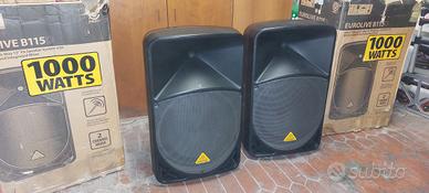Coppia Casse Attive Behringer B115d Eurolive 