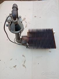 Bruciatore con gruppo valvola e termocoppia