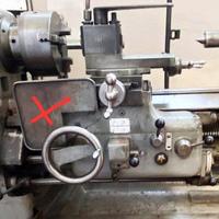 Riparo / protezione tornio.