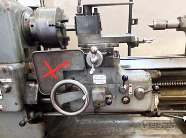 Riparo / protezione tornio.