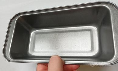 coppia di teglie da forno per plum cake e dolci