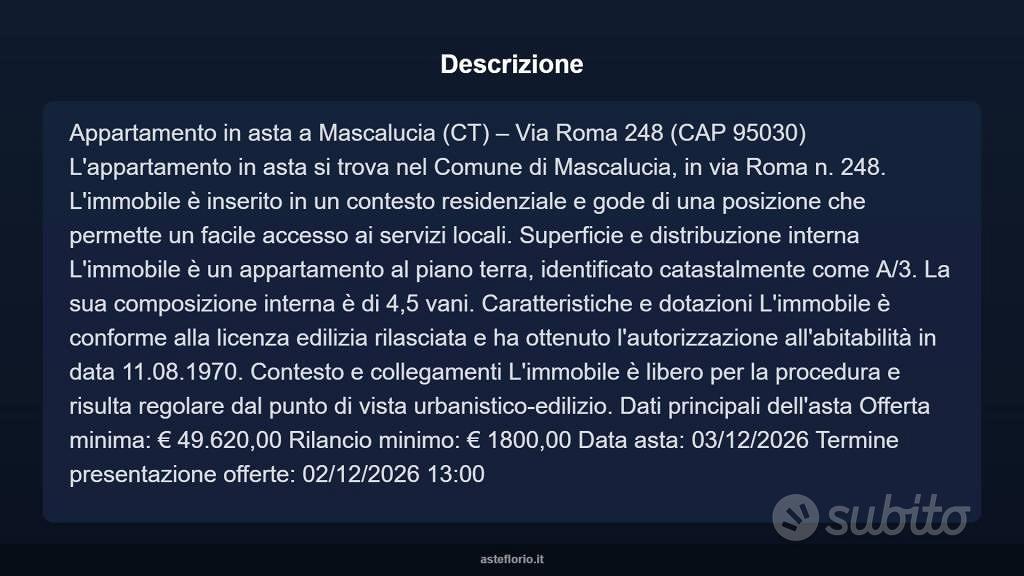 Appartamento – Mascalucia, Sciara, Catania - Vista 4