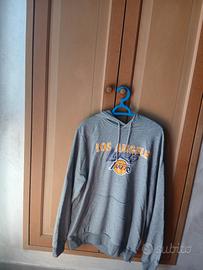 felpa new era grigia 