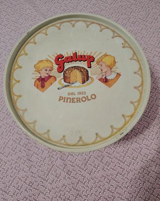 Scatola in latta Galup Pinerolo 1922
