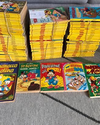 Fumetti Topolino anni 1974-1989