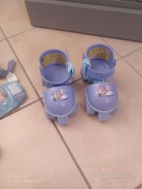 Pattini Rotelle Frozen allungabili 4 ruote