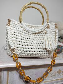 borsa all' uncinetto 