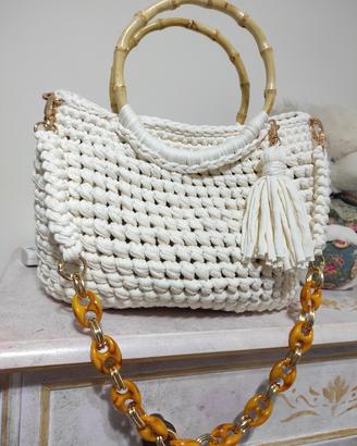 borsa all' uncinetto 