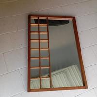 specchio in legno 80x55  e carta di Verona 