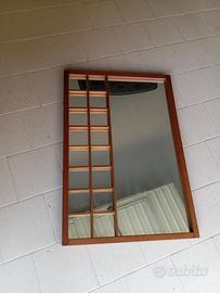 specchio in legno 80x55  e carta di Verona 
