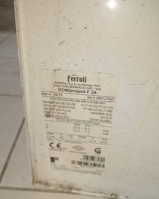 Ricambi Caldaia Ferroli a Gas Metano 