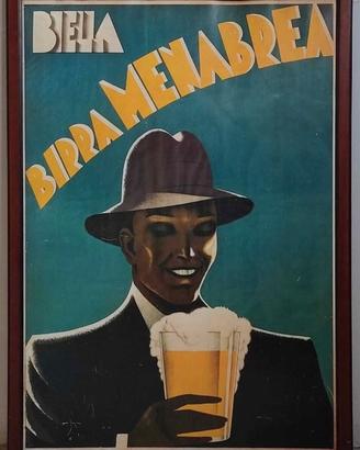 Stampa pubblicitaria Birra Menabrea