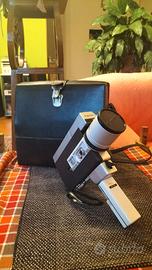 Polaroid 1000tasto verde e cinepresa Canon super8