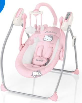 Hello kitty brevi altalena sedia a dondolo Miou