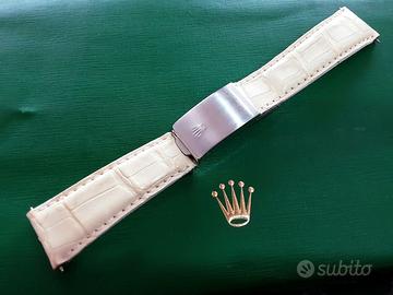 Cinturino Rolex In Cocco 🐊 Clasp 62523h 14 Origin