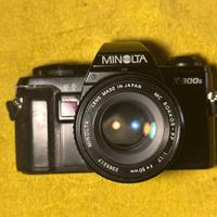 Minolta X300s + Rokkor 50mm f1,7