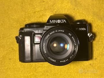 Minolta X300s + Rokkor 50mm f1,7