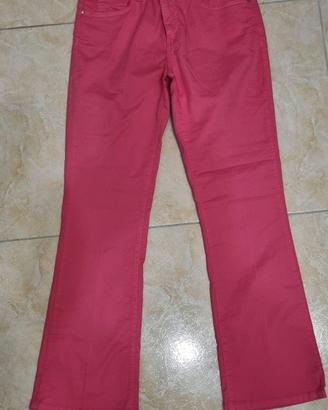 pantaloni rosa Fracomina 